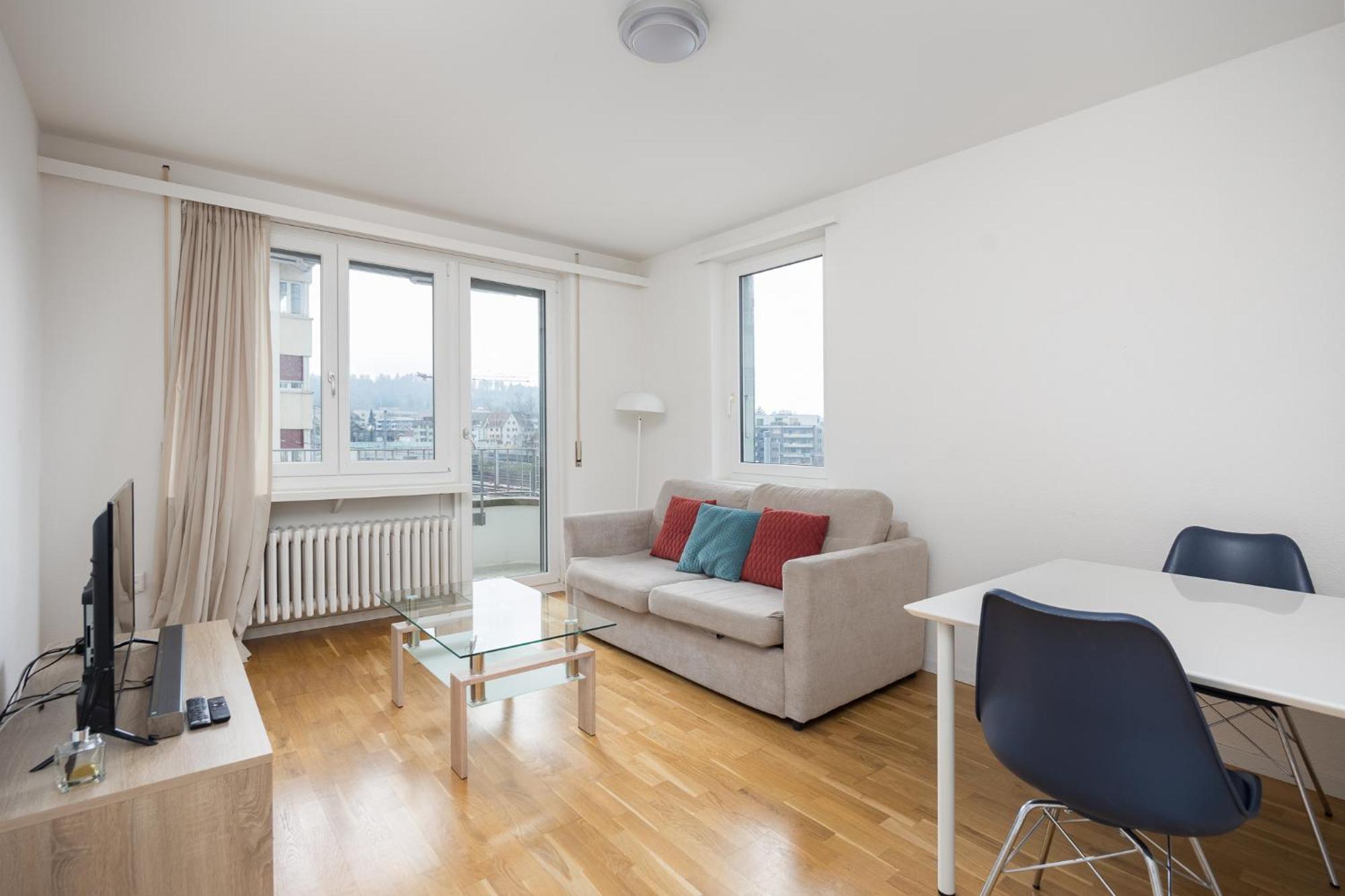 Downtown Dream 3,5br With Balcony And Style Ba42 * Zurich