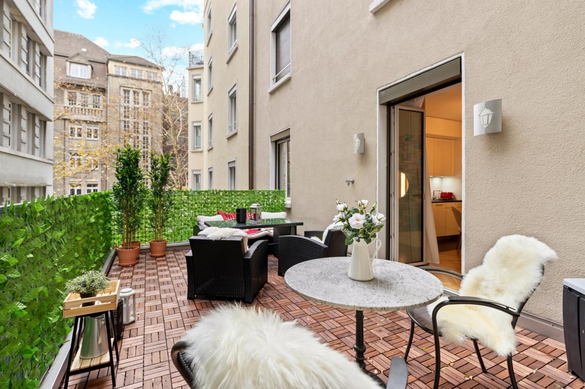 Boutique Ac Freeparking Privateterrace Apartment Zurich