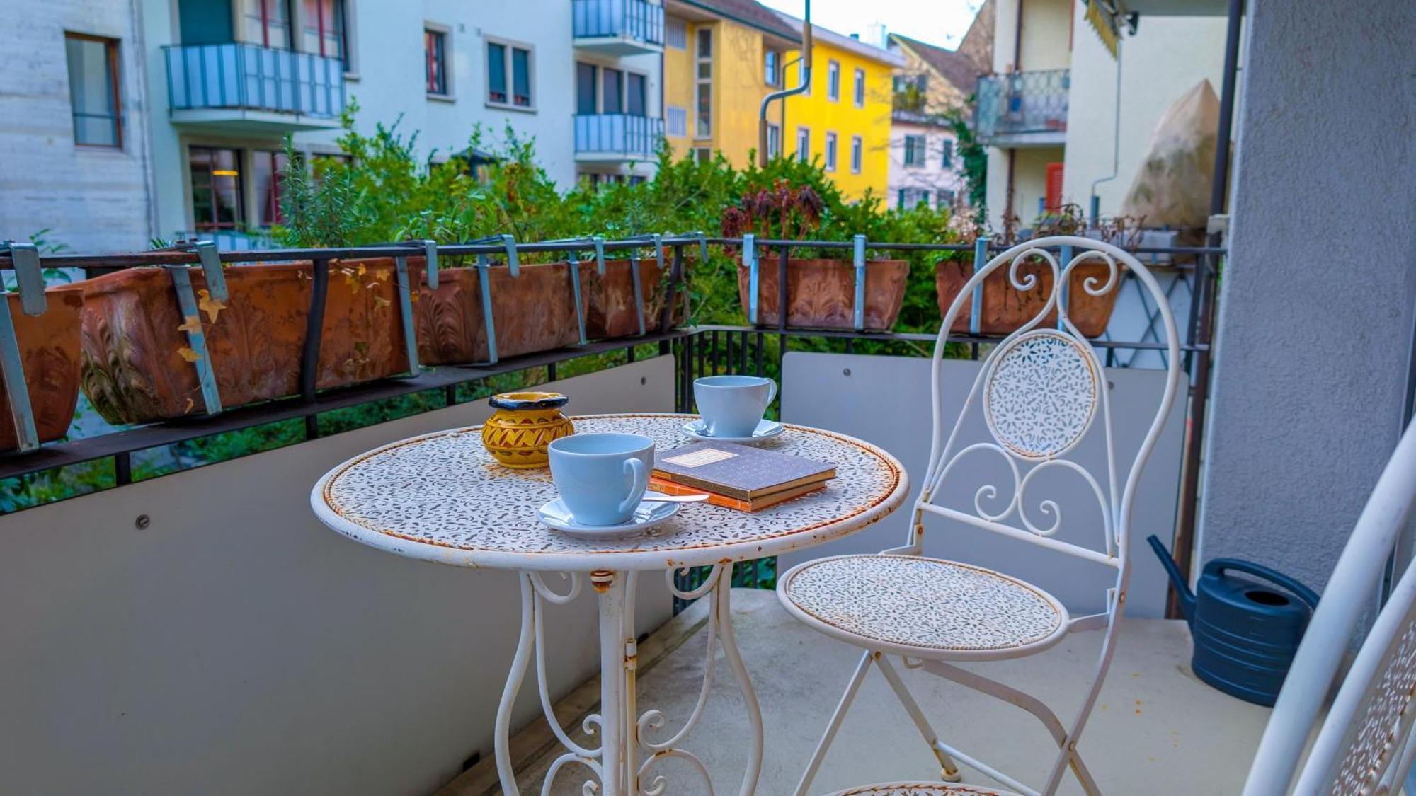 Apartment Relaxing Balcony 10min To Main Station In Old Town Zurich