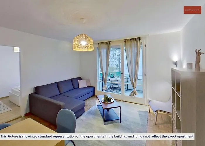 3 Bedroom Apartment With Balcony, 26 Min To Zurich Center