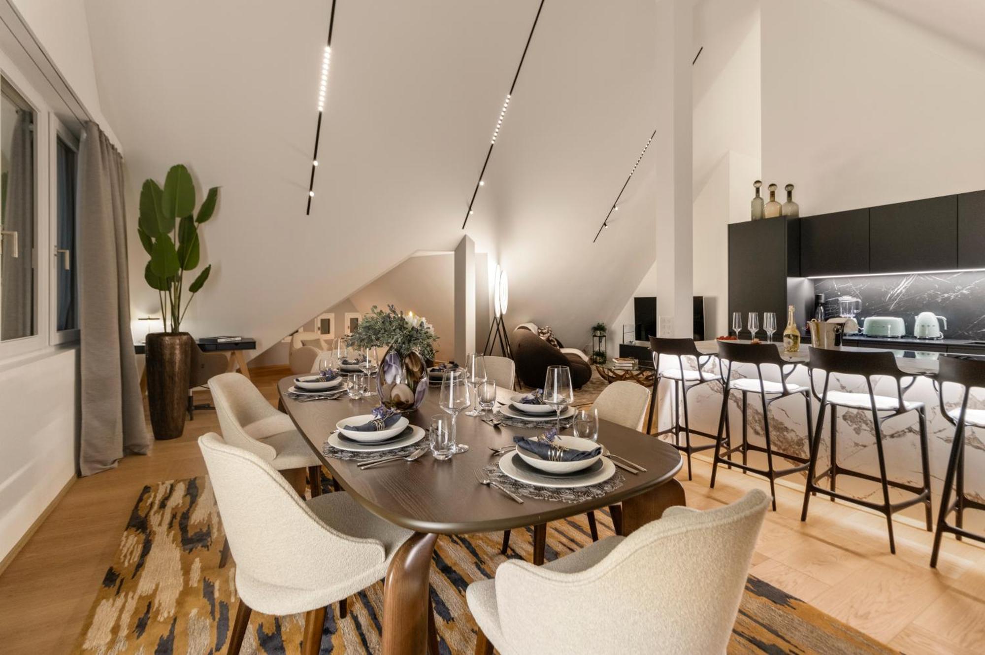 Apartment Aaaluxurycomfortrooftopfreeparkingacfullyequipped Zurich