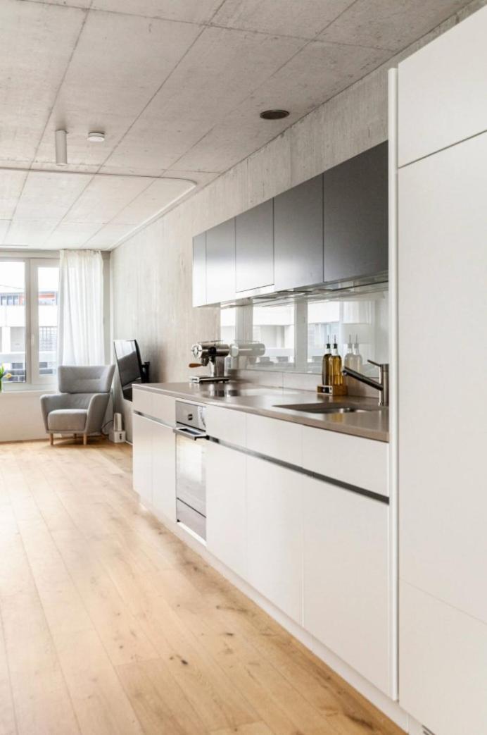 Designer-maisonette Im Industrie Chic 3,5 Zurich